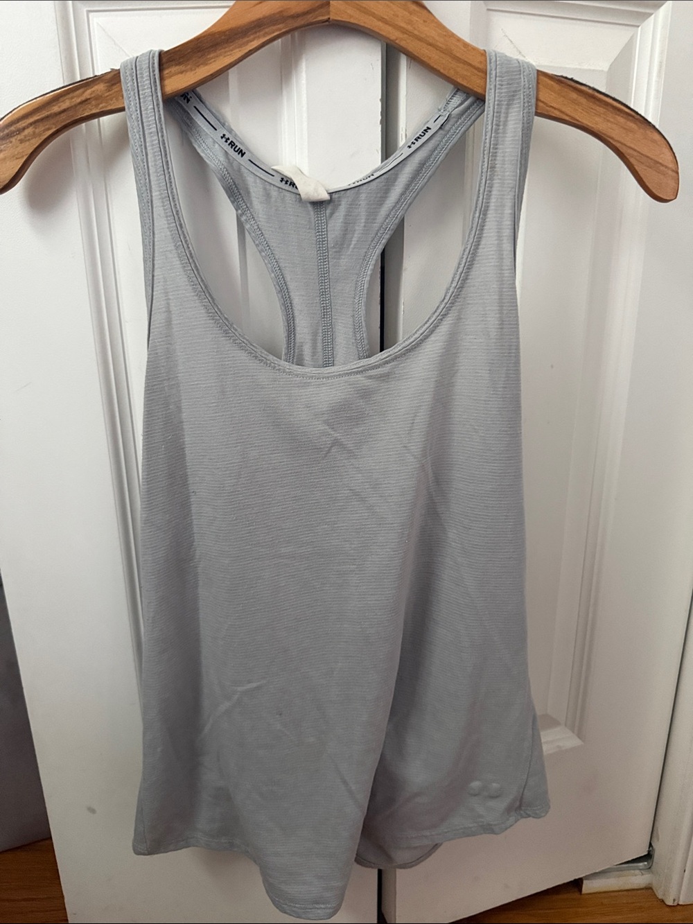 Under Armour Light Gray Racerback Tank Top